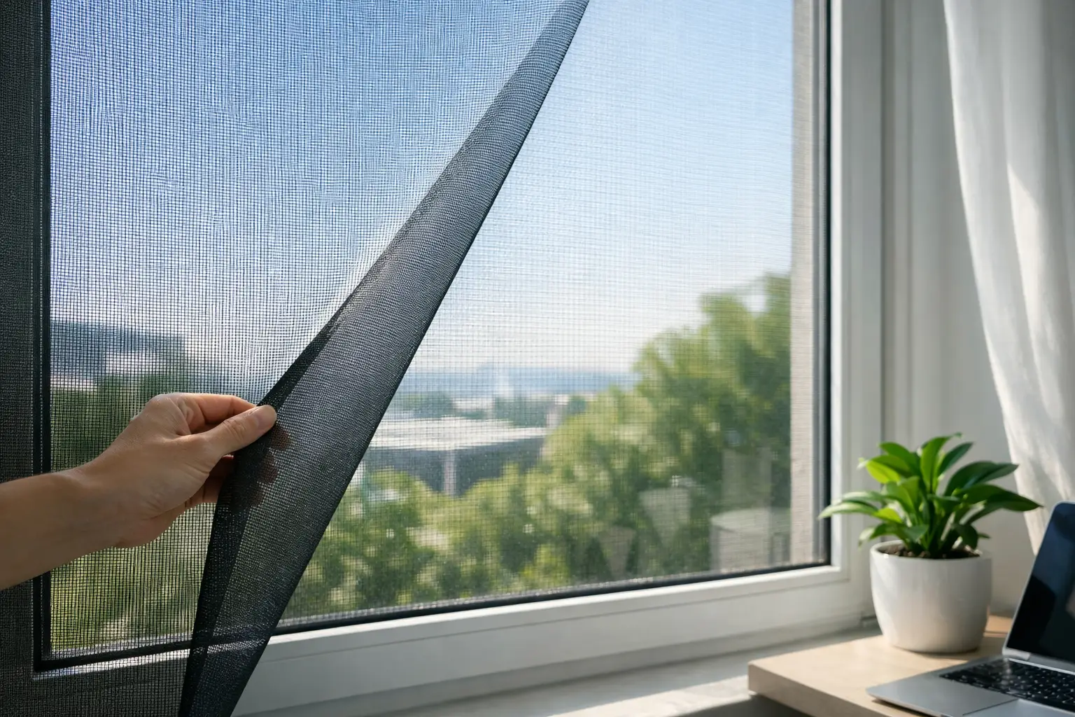 Malla solar para ventanas: qué sí compensa