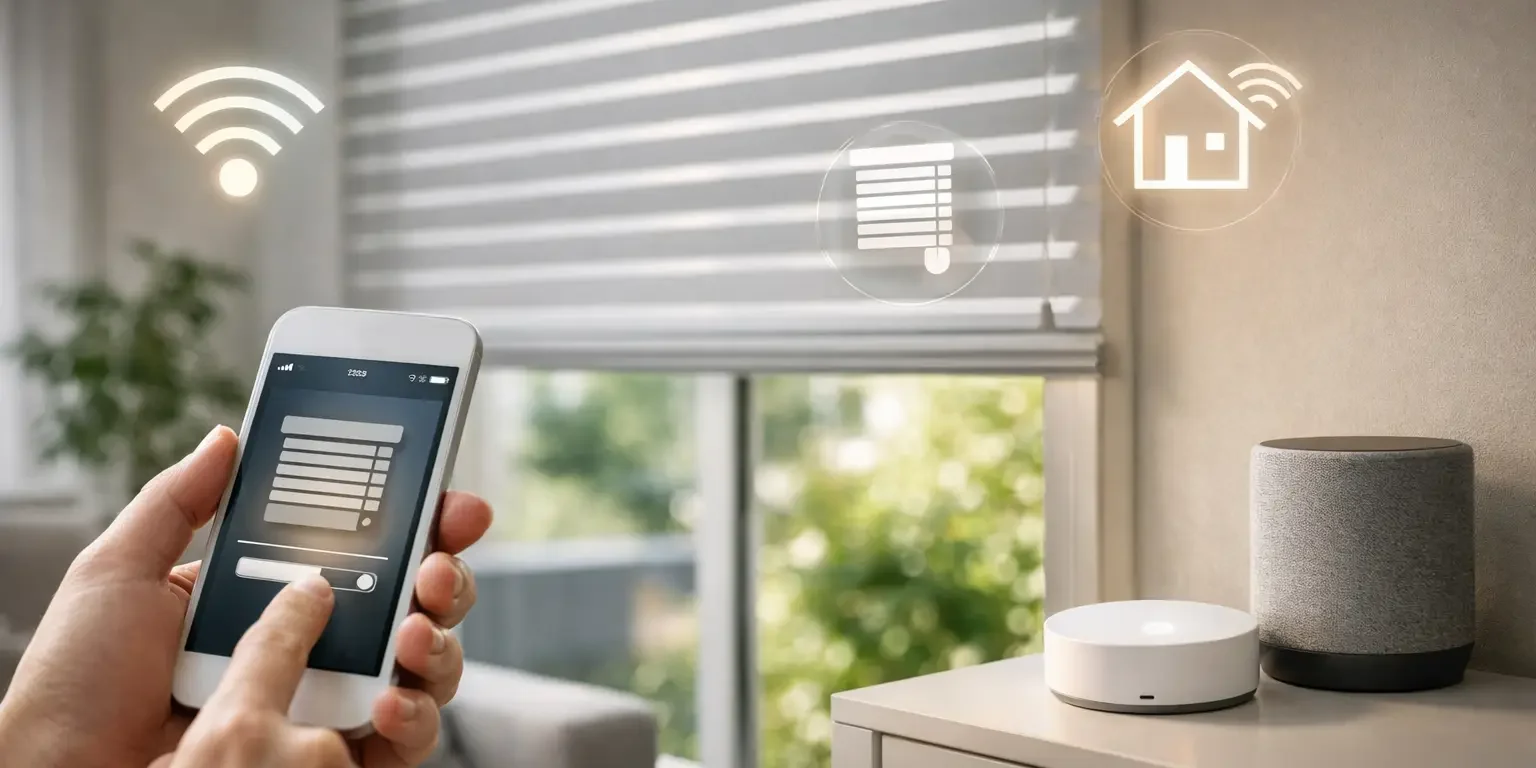 Persianas Zigbee para domótica en casa
