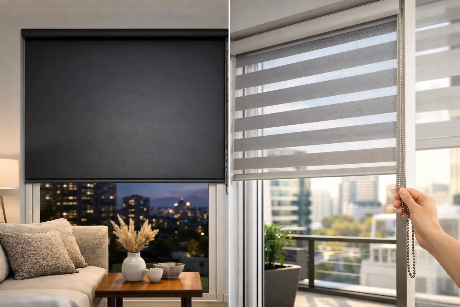 Blackout o Sheer Elegance para renovar tu hogar