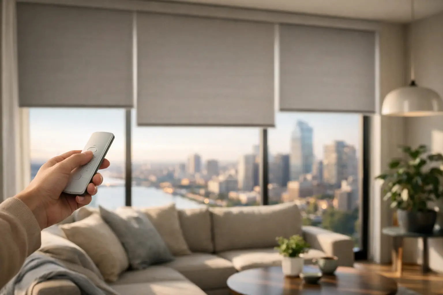 Cortinas automáticas para un hogar más cómodo