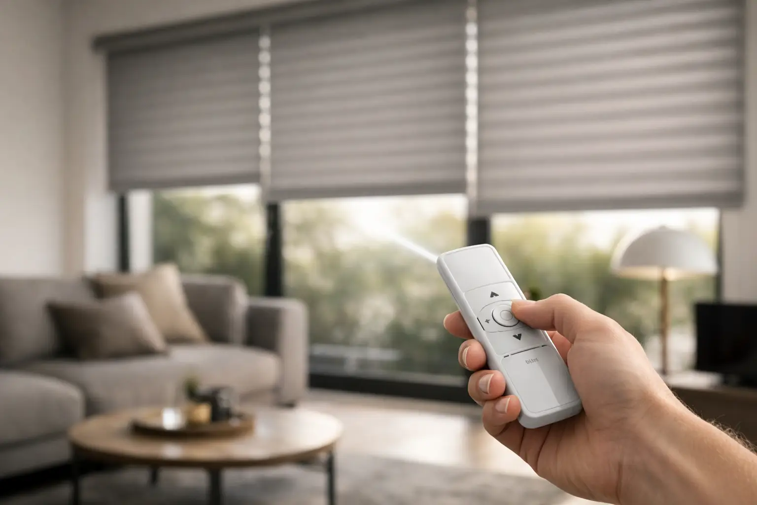 Persianas con control remoto: confort real