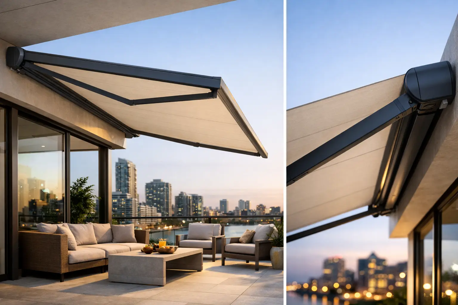 Toldos motorizados para terraza: qué mirar