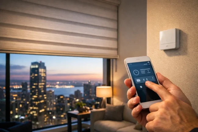 Cómo programar horarios de cortinas inteligentes