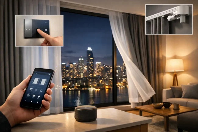 Guía de cortinas inteligentes para el hogar