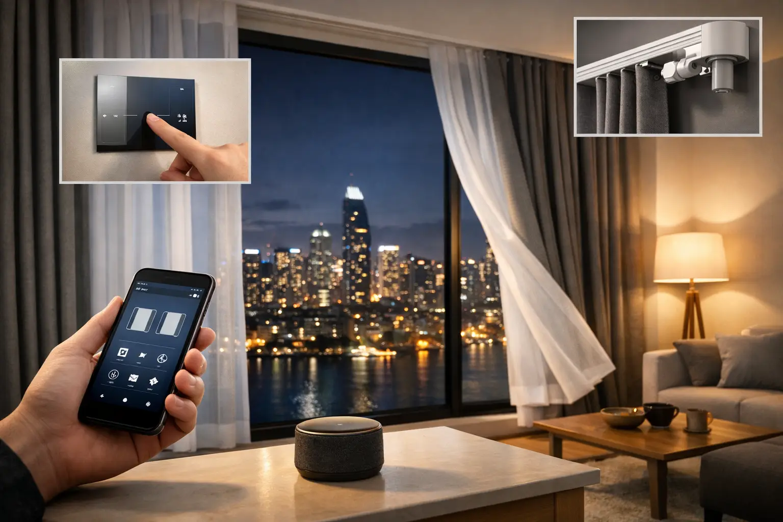 Guía de cortinas inteligentes para el hogar