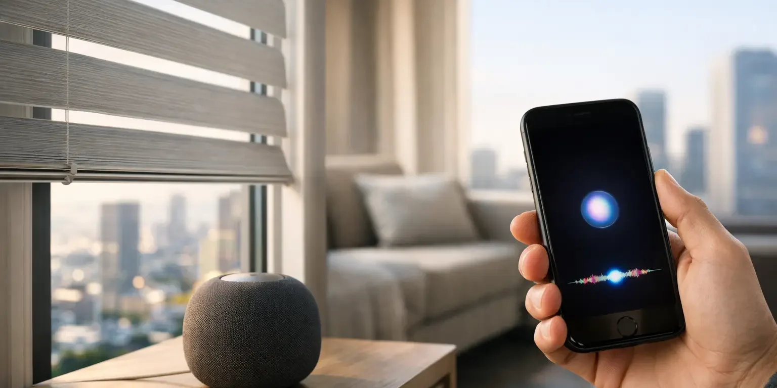 Cómo vincular persianas con Siri paso a paso