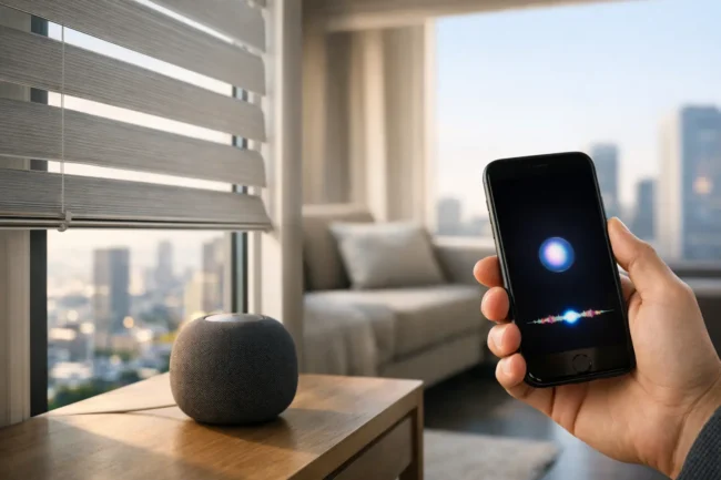 Cómo vincular persianas con Siri paso a paso