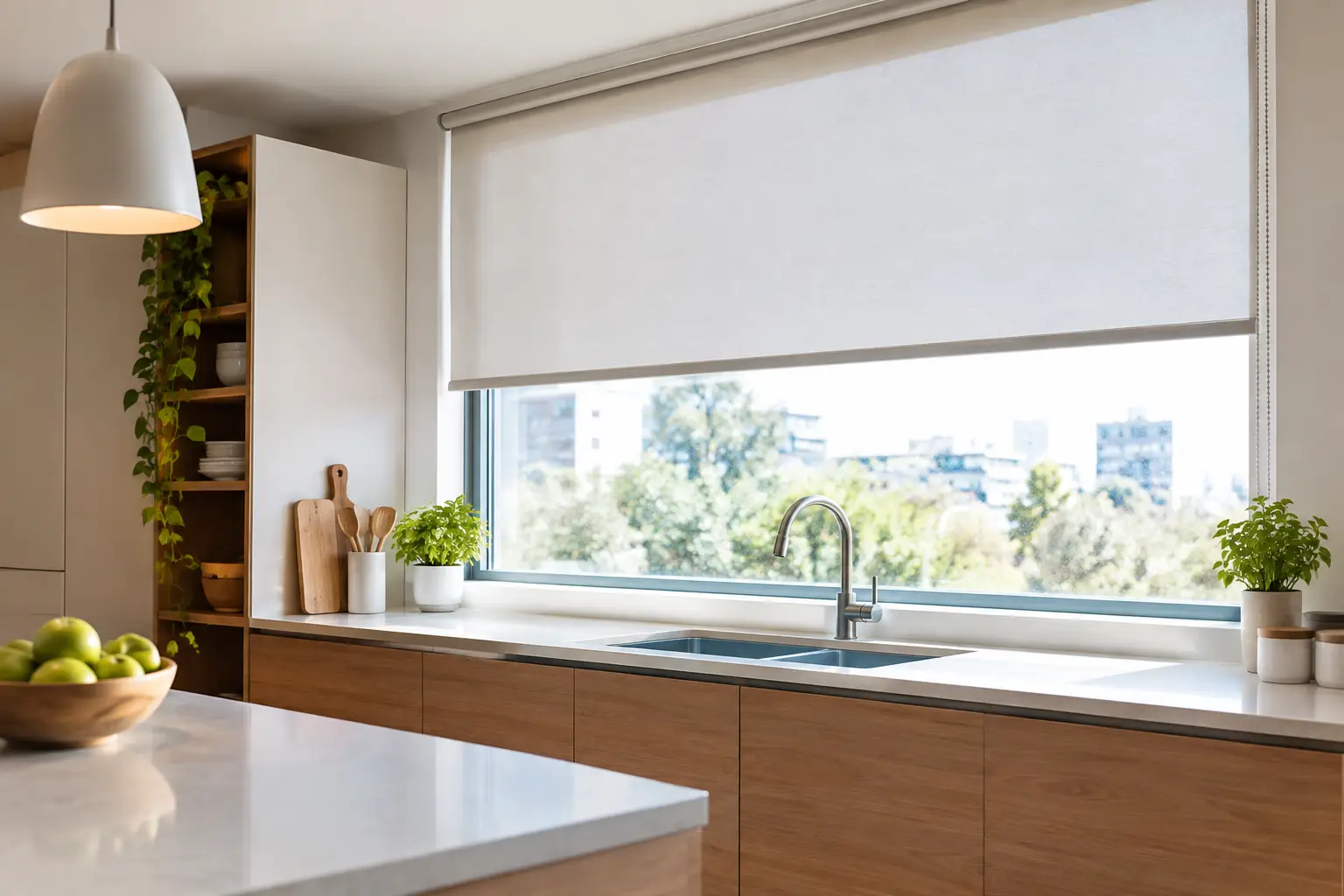 Guía de persianas para cocina: elige la ideal