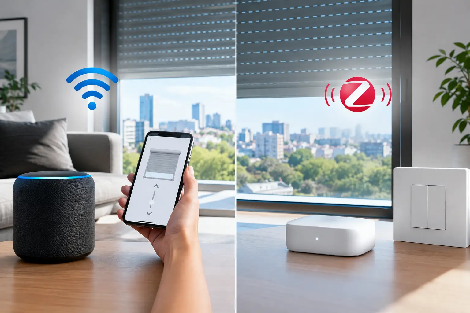 WiFi vs Zigbee persianas: ¿cuál te conviene?